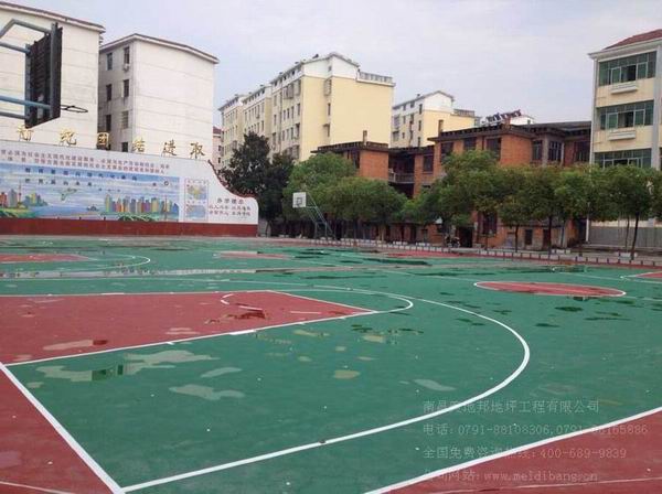 奉新一小丙烯酸球場